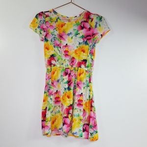 Gap Kids Short Sleeve Floral Spring Dress Size XL (12)